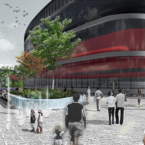 >Haikou City Square Competition